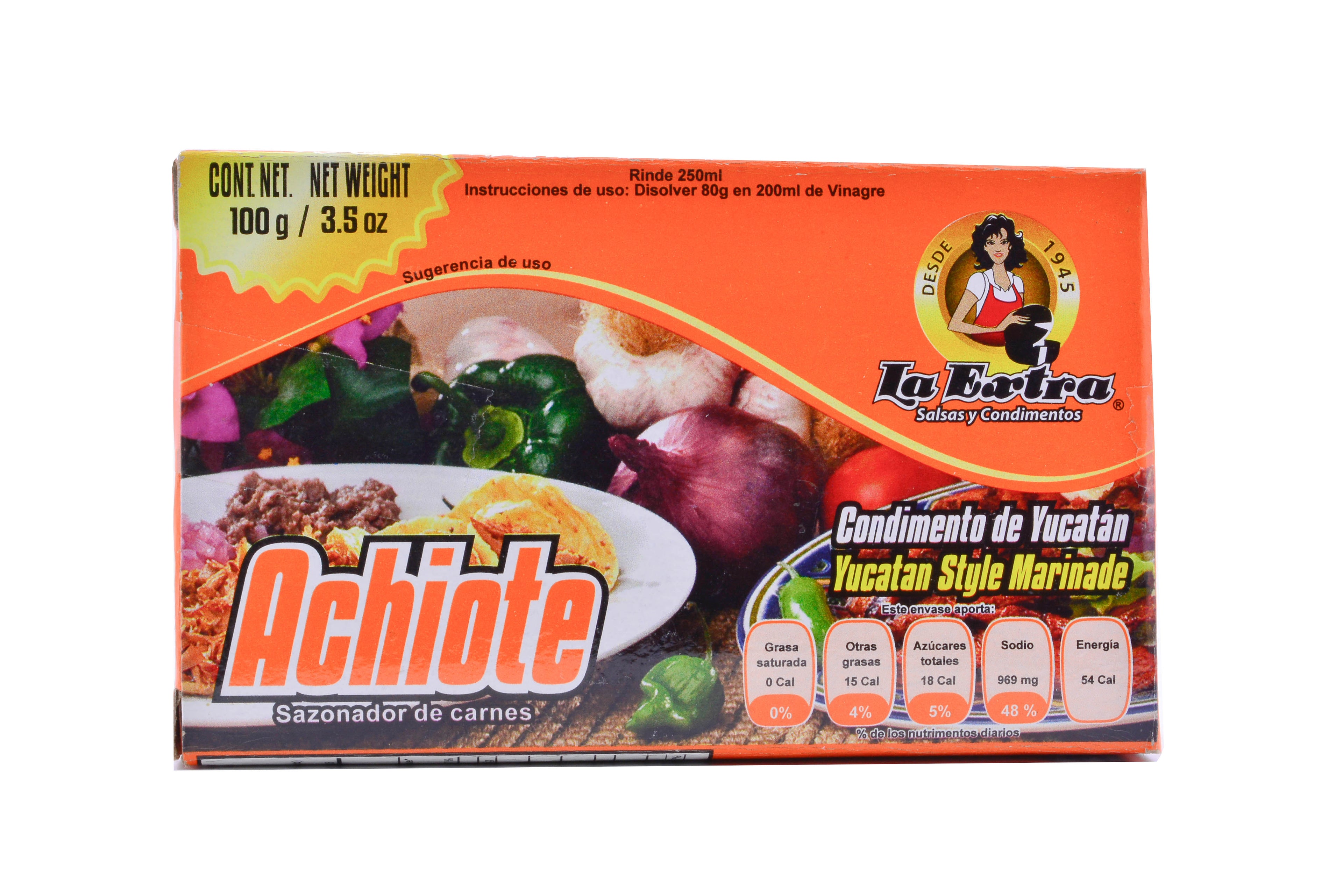 ACHIOTE EXT 100 G 1PZA