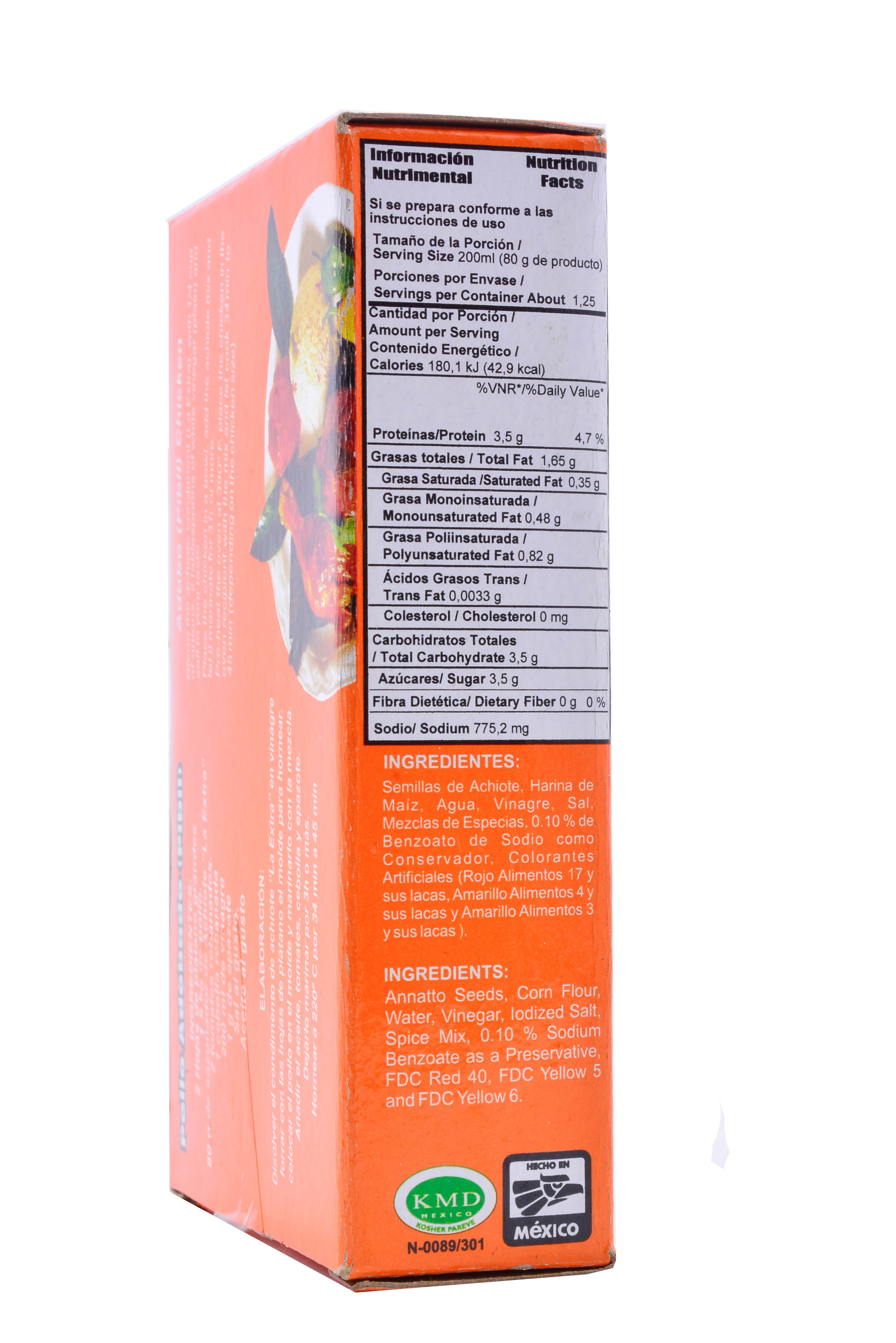 ACHIOTE EXT 100 G 1PZA