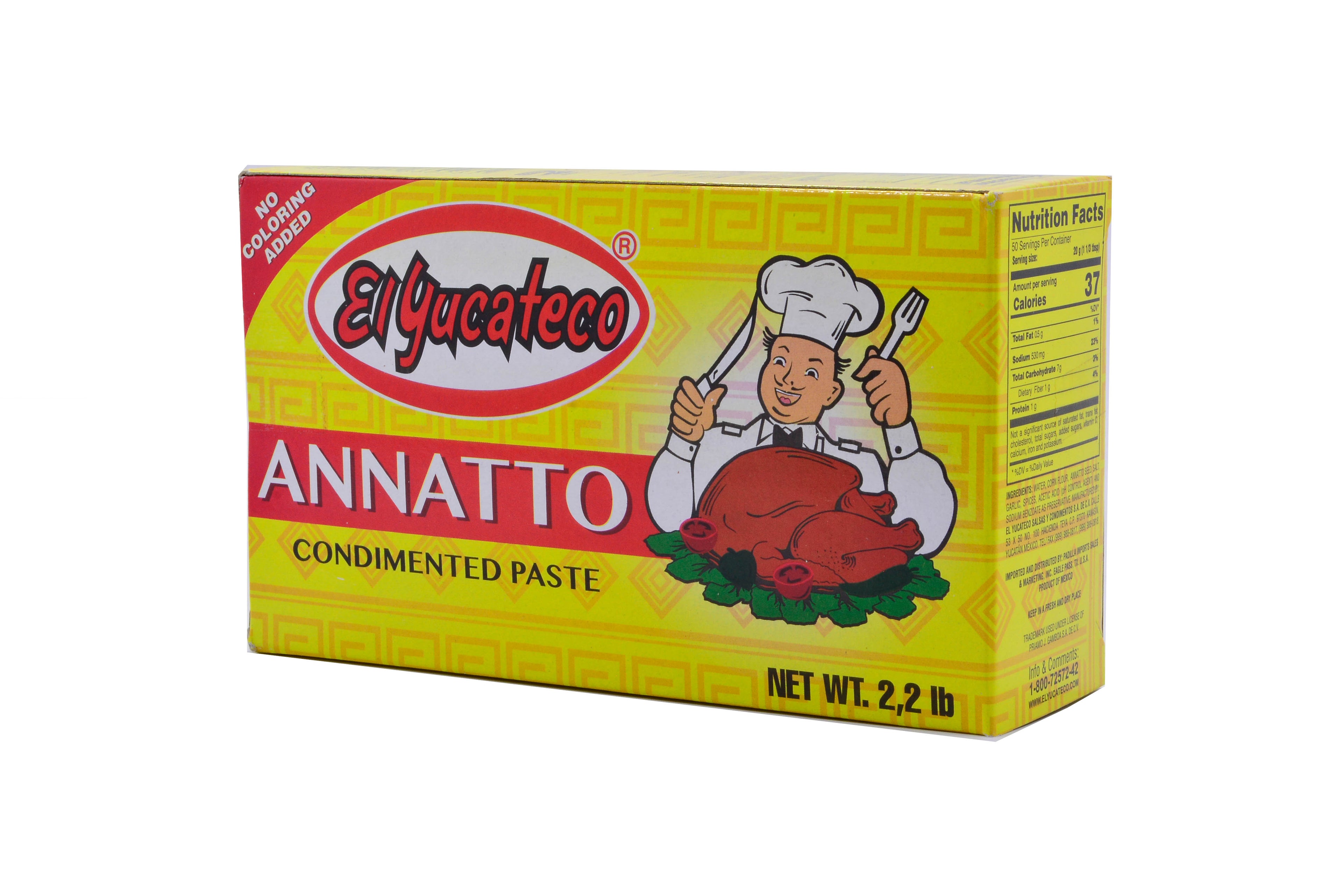 ACHIOTE YCATCO 1KG